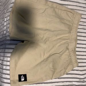 Cream North Face medium shots.